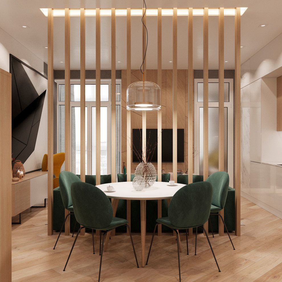 Дизайн-проект квартиры общей площадью - 86 м.кв. в г. Химки, ЖК "Маяк"