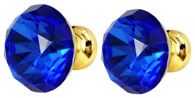 2 Piece Diamond Shape Drawer Handles Pulls Dresser Knobs Cupboard