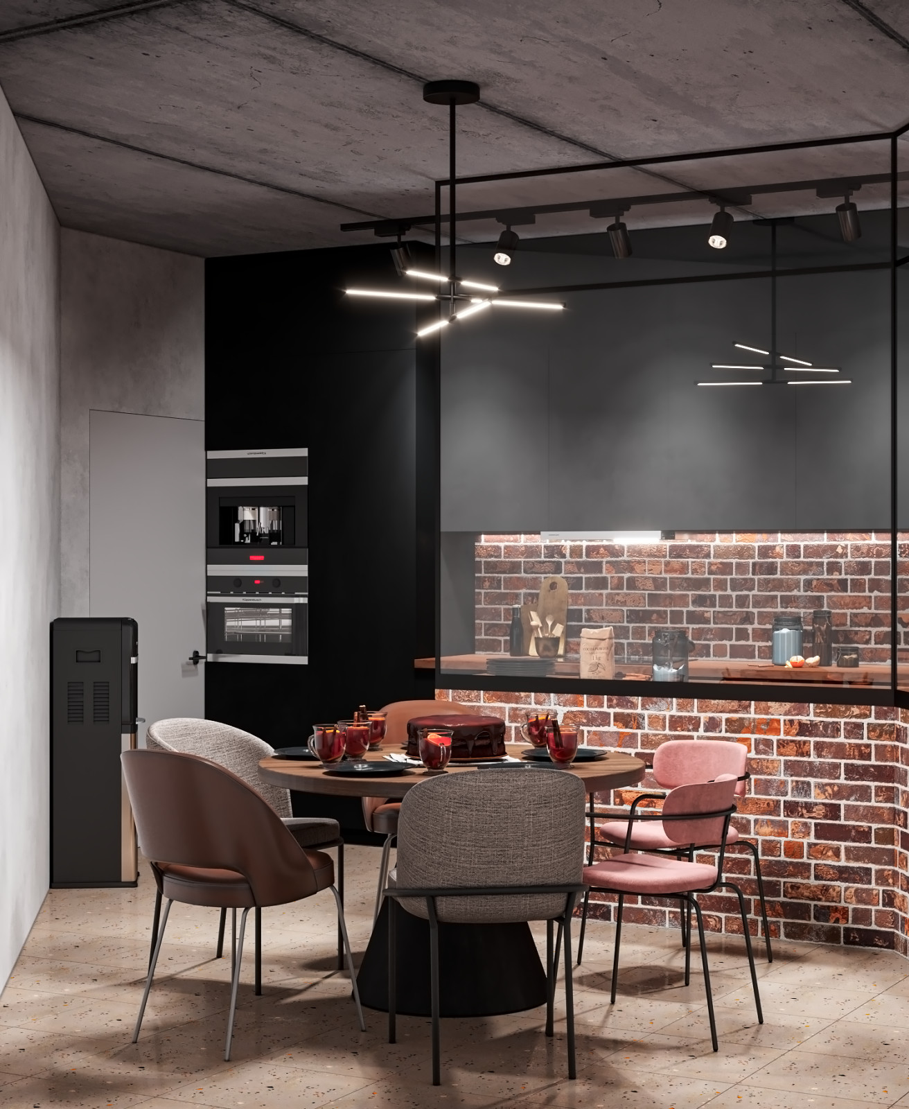 Кухня для руководителей в офисе