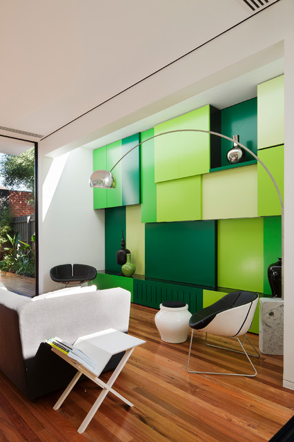 Shakin' Stevens contemporary-living-room