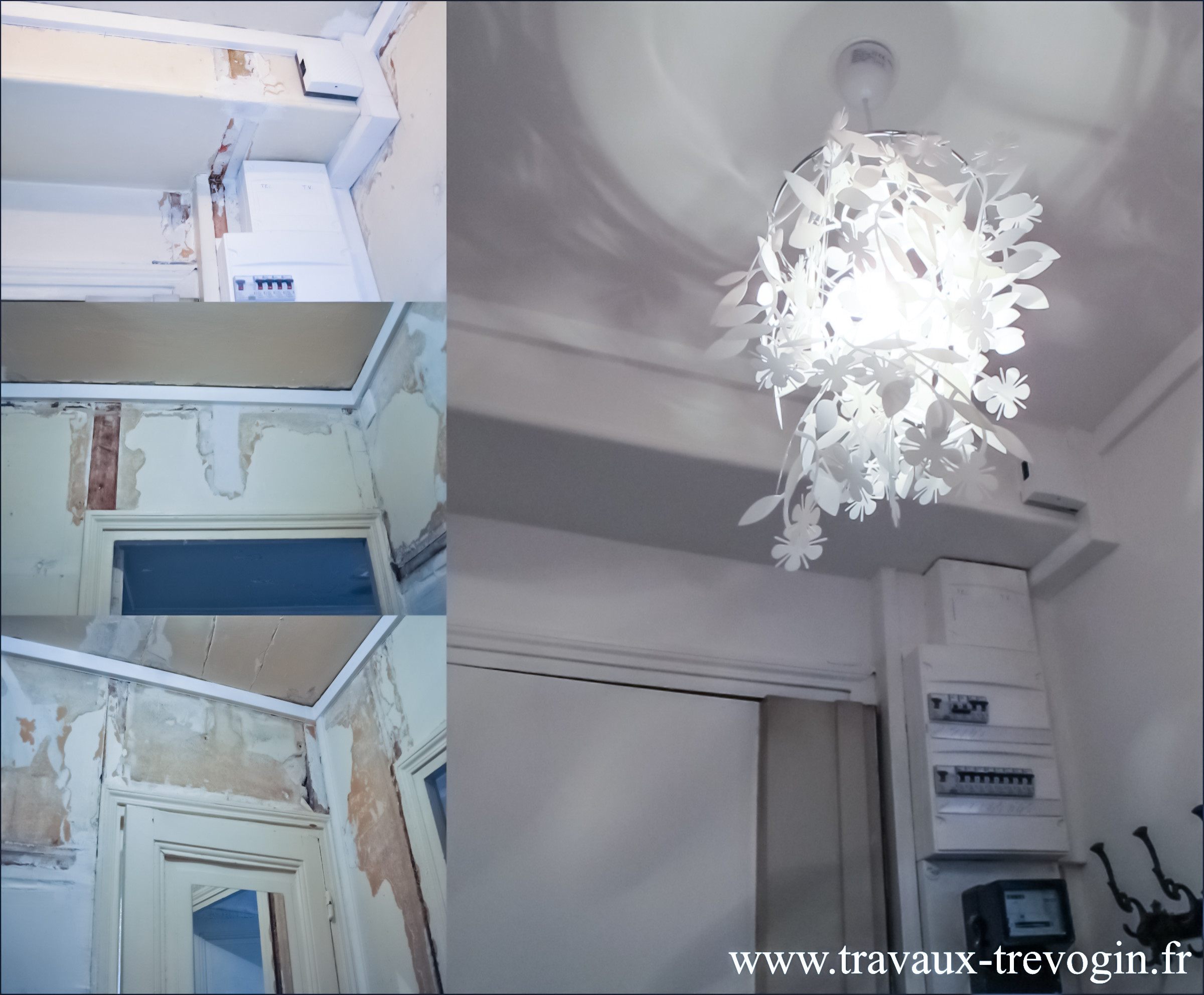 Appartement 75018 après dégâts des eaux