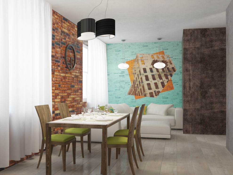 Эскизный дизайн-проект 3-х комнатной квартиры