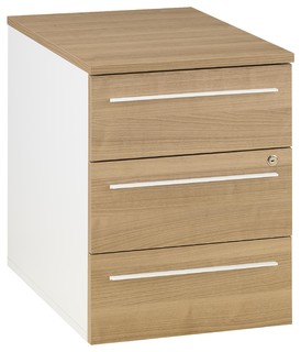 Top 3 Drawer Lockable Filing Cabinet With Cherry Wood Finish Traditional Filing Cabinets By Gautier Office Uk Houzz Uk
