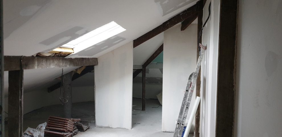 Isolation de comble dans une maison