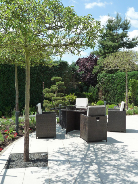 Gartenplanung Familie T deck