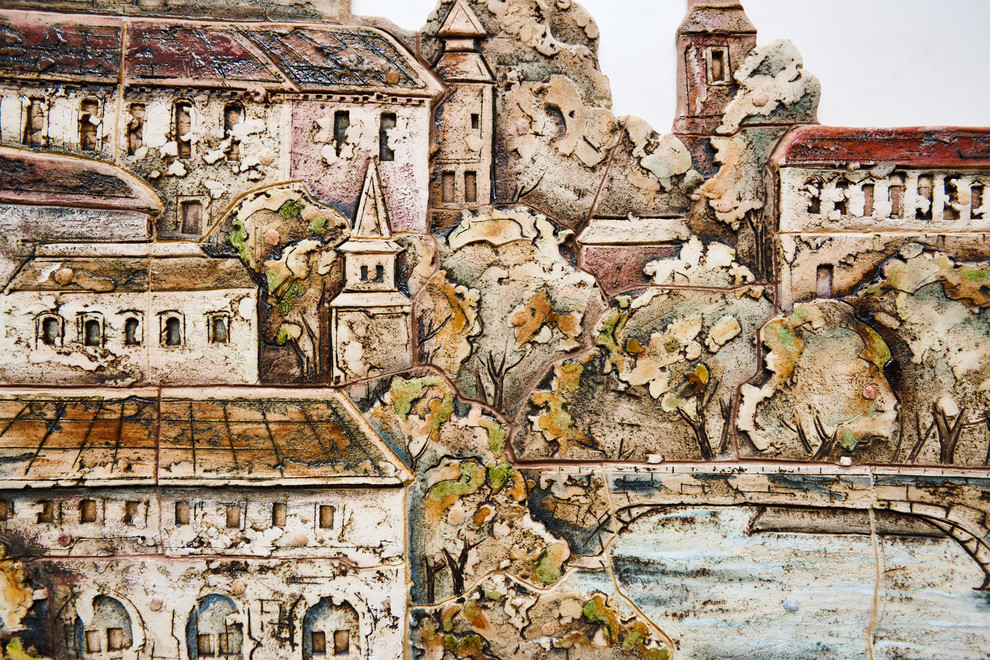 Декоративное панно "Прага"