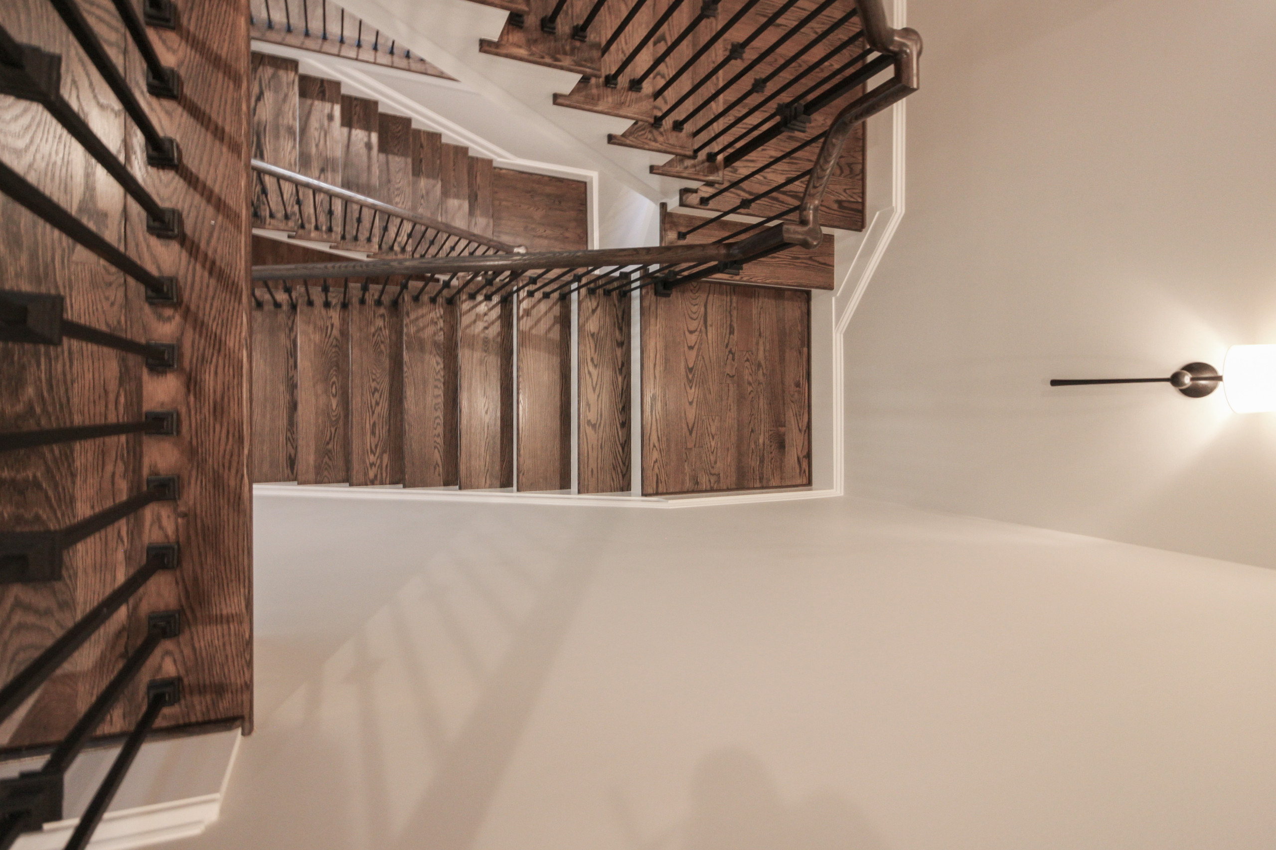 86_ Gorgeous Floating Curved Staircase, McLean VA 22066