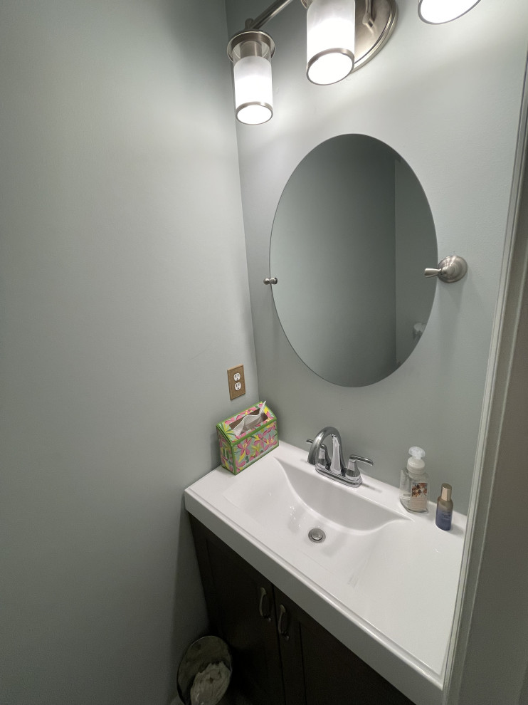 Powder Room and Laundry Door