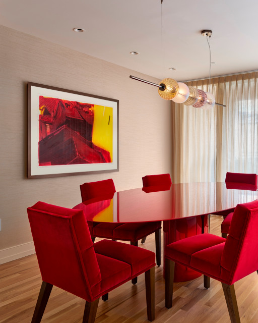Race Street House trendy-spisestue