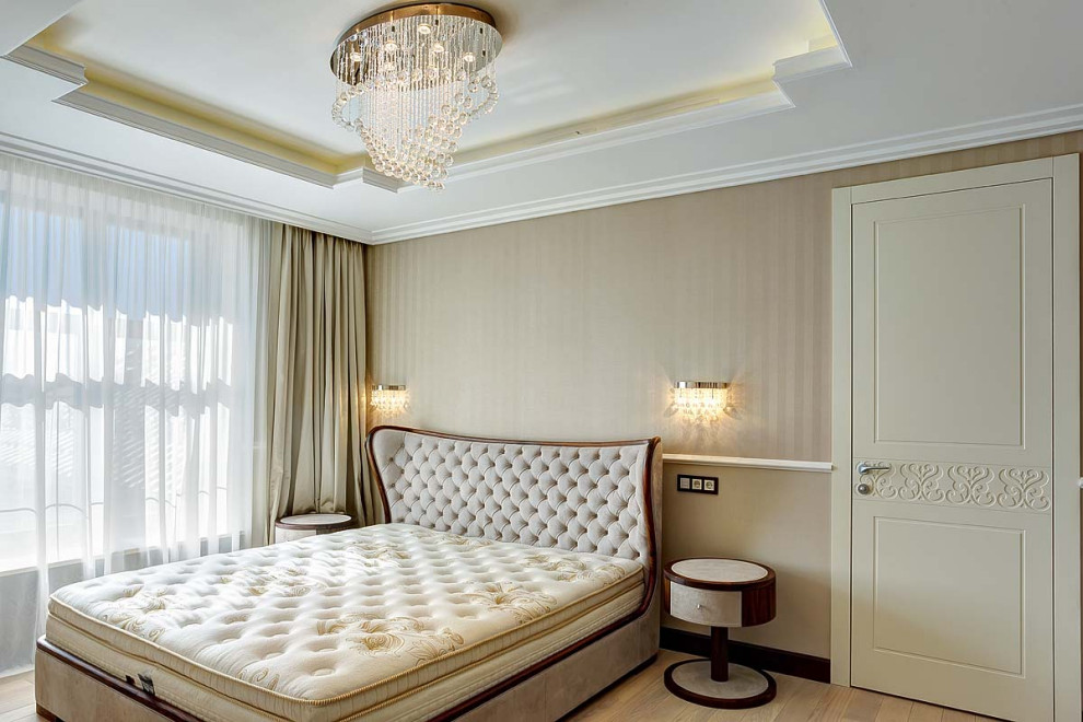 Дом в бежевых тонах