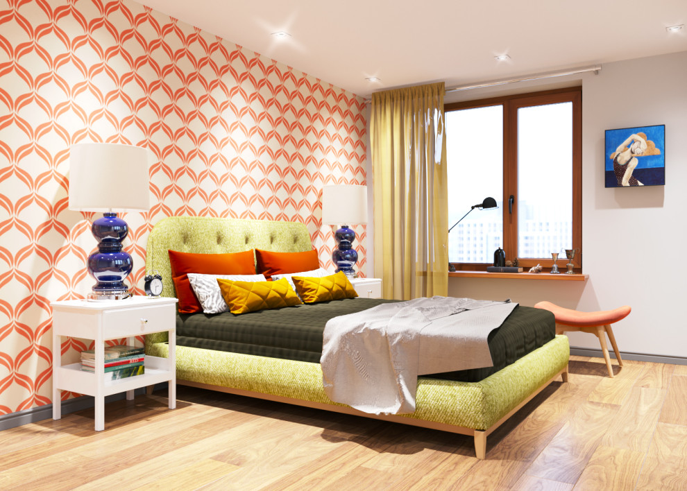 Яркая квартира с уважением к советскому наследию 70-х