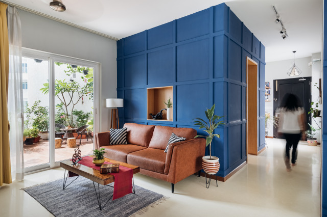 THE ARCHITECTS&rsquo; ADDRESS contemporary-living-room