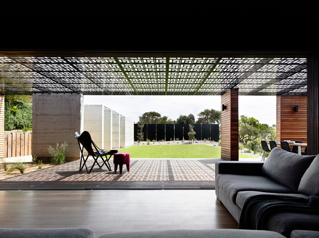 Eltham South, Blairgowrie contemporary-terrace