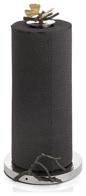 Michael Aram Butterfly Ginkgo Paper Towel Holder - Contemporary ...