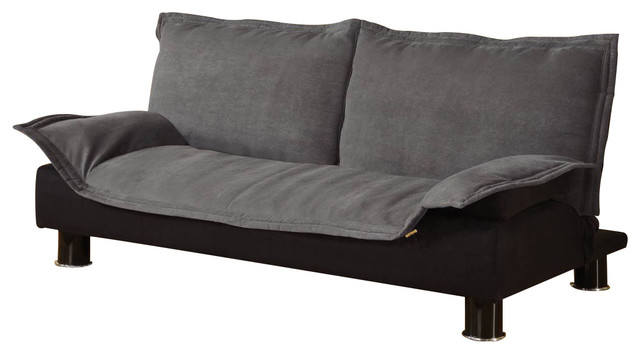 Coaster Futon Sofa Bed Gray