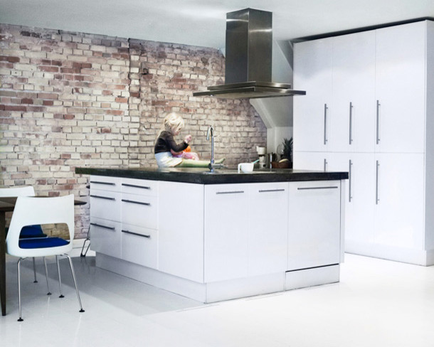 Design ideas for an industrial kitchen in Copenhagen.