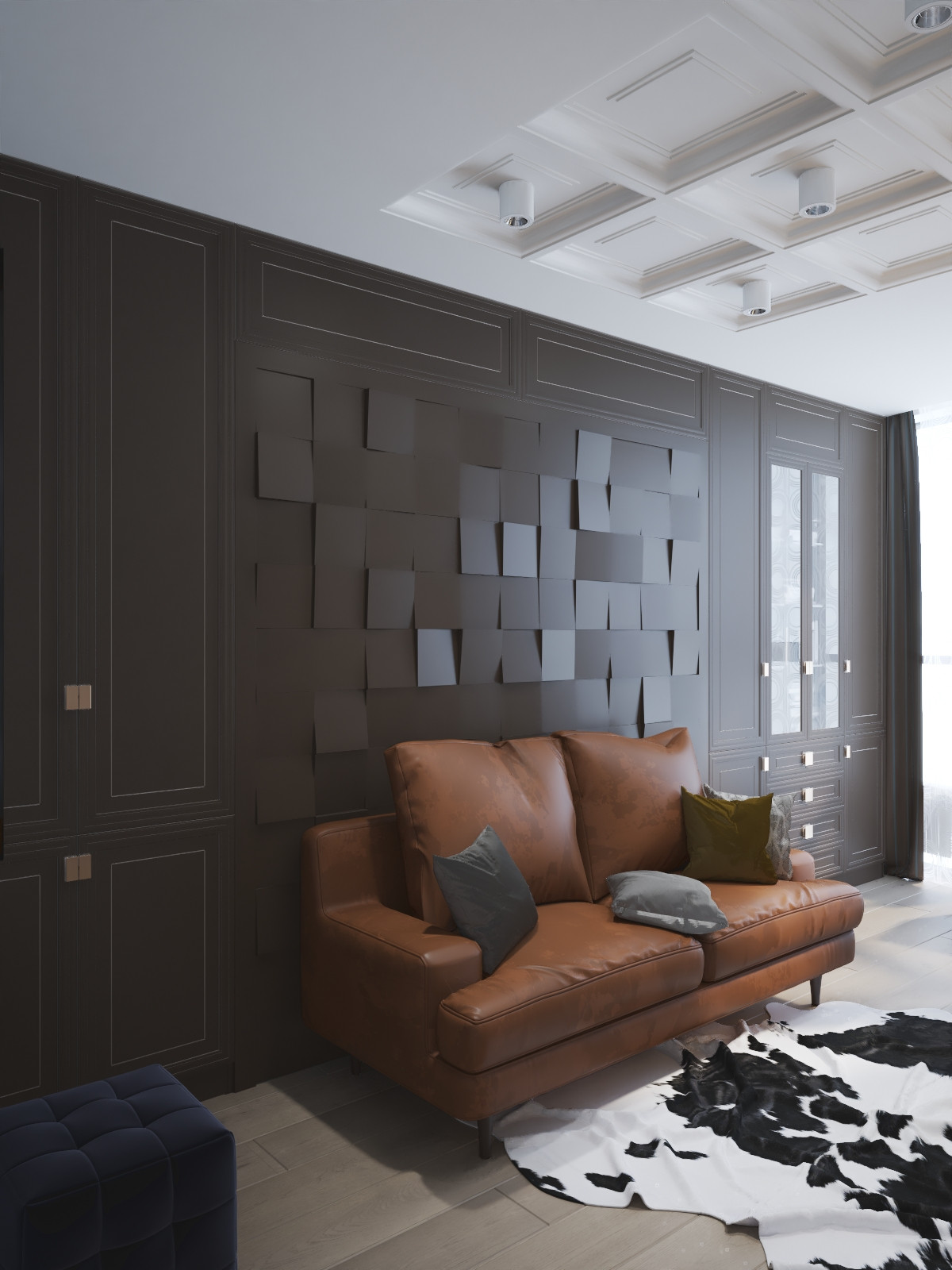 Трехкомнатная квартира №2 / Чебоксары / 2020 год