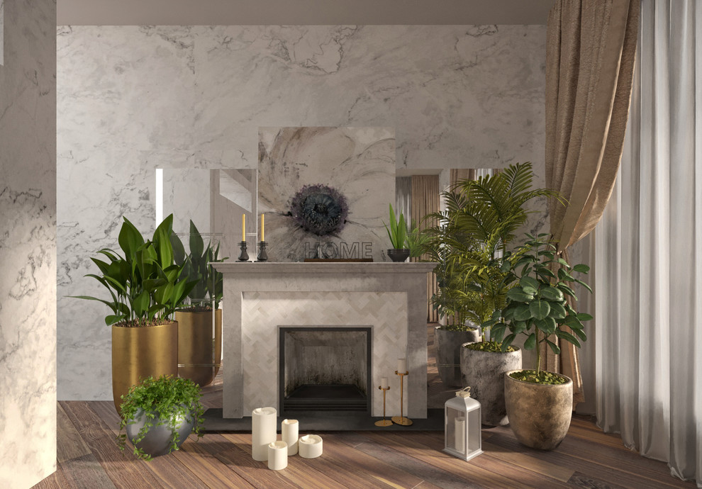 Визуализация зимнего сада