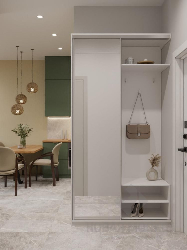 Дизайн-проект однокомнатной квартиры 40 кв.м в ЖК «Москва А101»