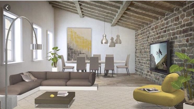 salon comedor гостиная столовая