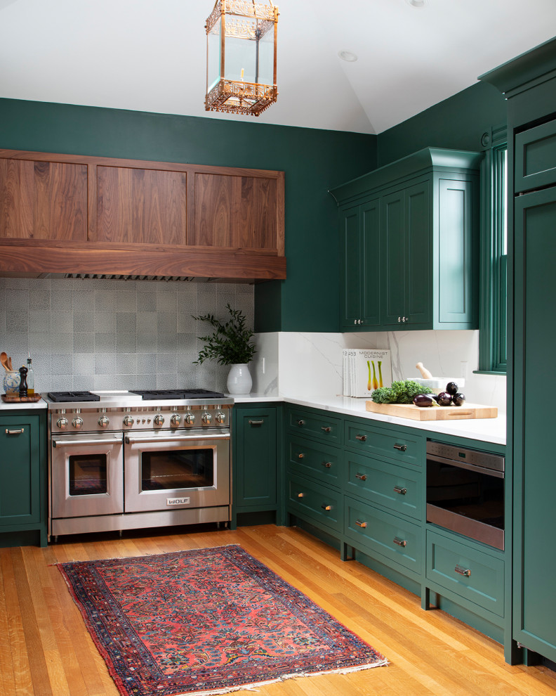 Стильный дизайн: кухня в викторианском стиле - последний тренд