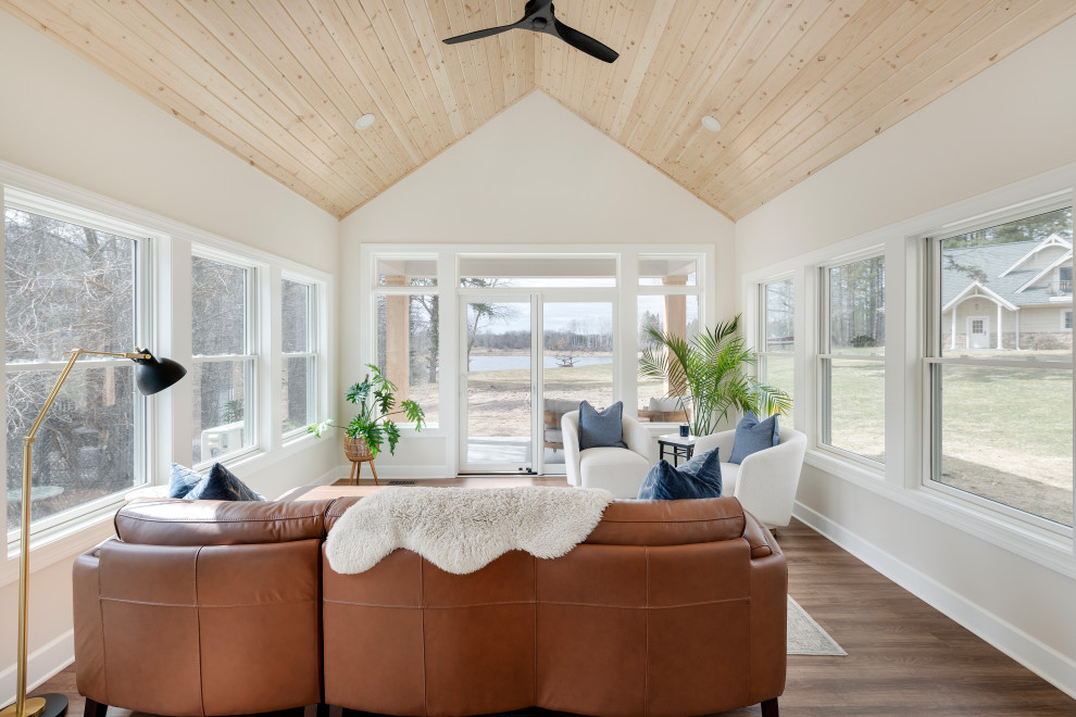 Stillwater Lakehouse Addition - Sunroom - Minneapolis - by Custom One ...
