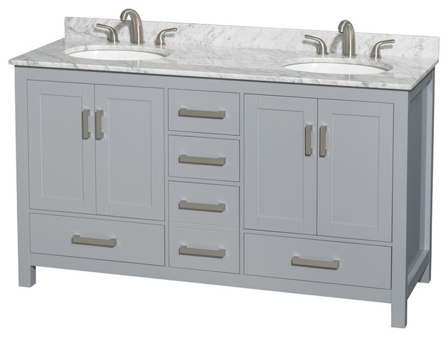 Sheffield 60 Double Bathroom Vanity