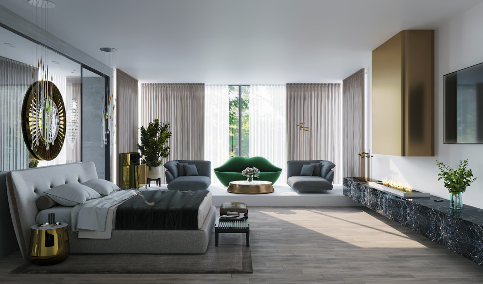 мебель Scarlet Splendour в интерьере.