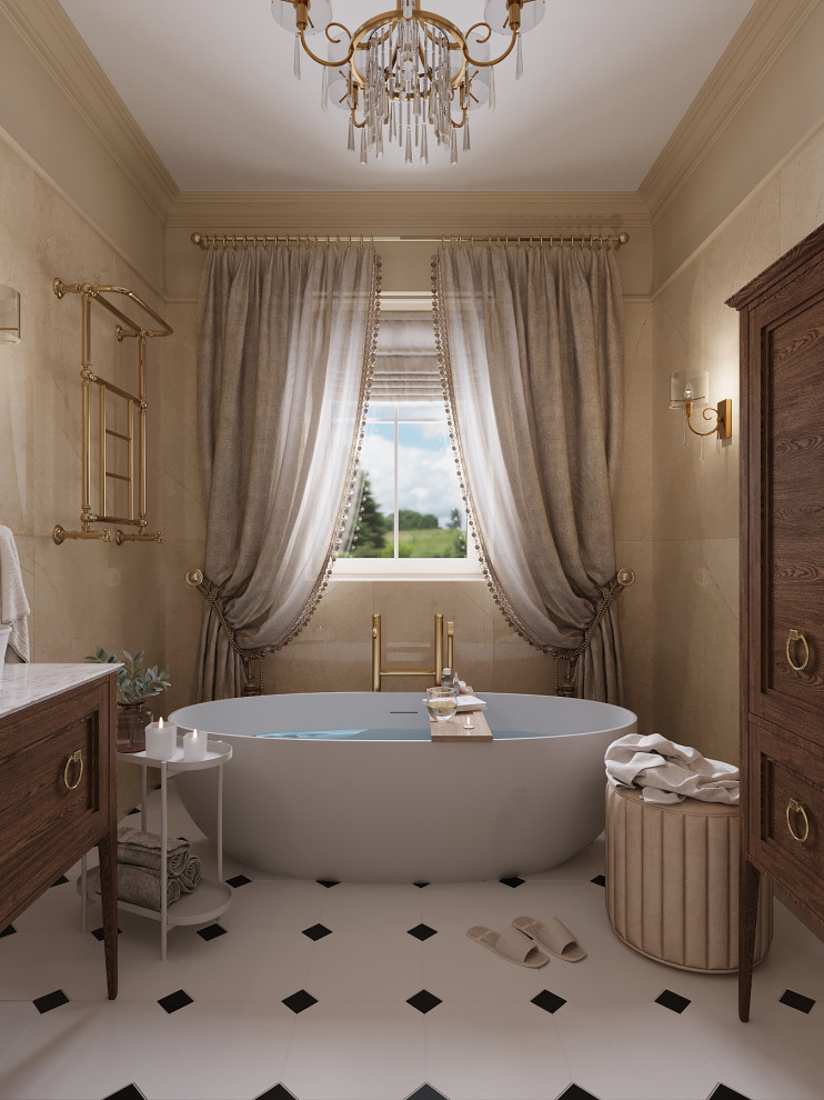 Ванная  загородного дома