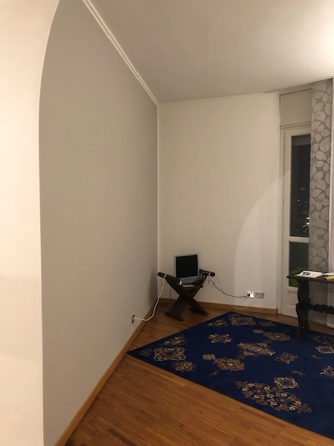La sala TV prima del restyling