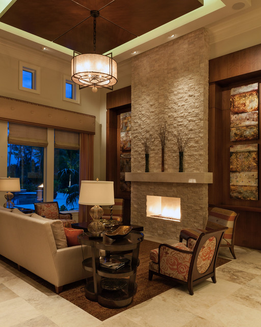Private Residence in Naples mediterraneen-salon