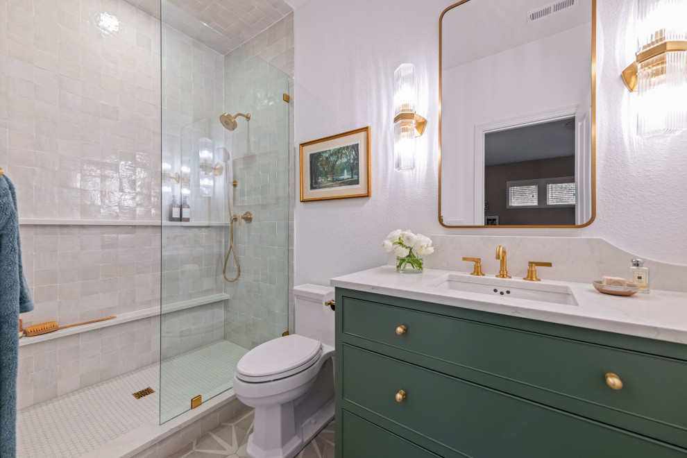 Bathroom - transitional bathroom idea in Denver