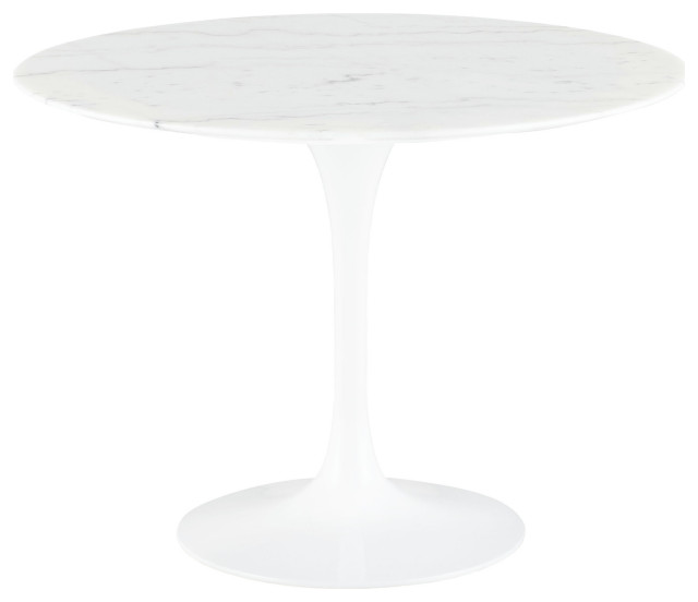Cal White Stone Dining Table, HGEM845