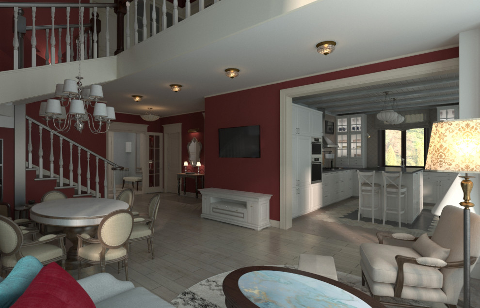 Кухня-гостиная