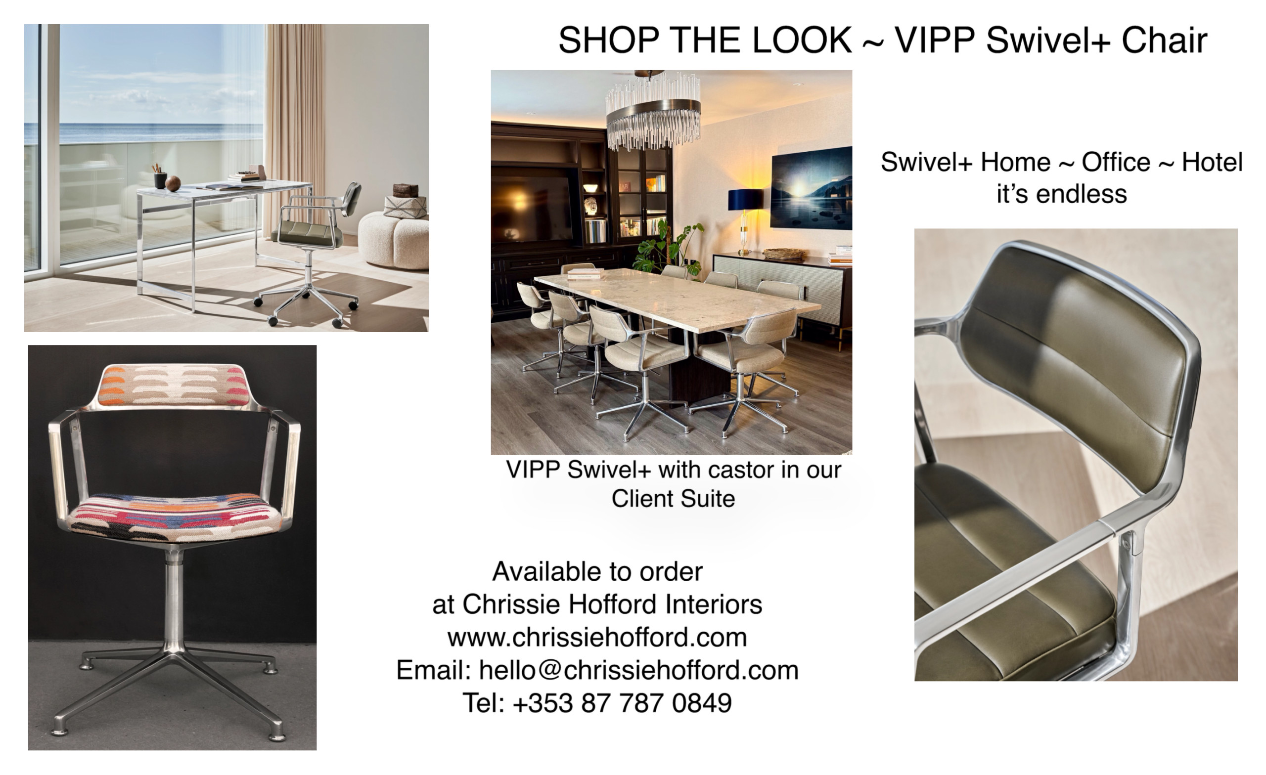 INTERIOR DESIGN STUDIO ~ CLIENT SUITE ~ BEFORE & AFTER
