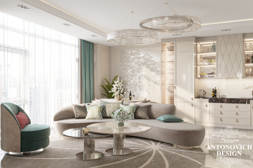 Авторский проект квартиры в ЖК "Busov Hill"