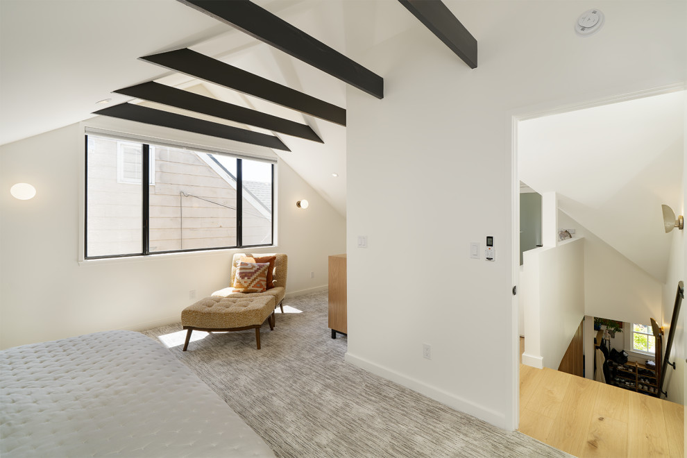 Modern Remodel with Custom White Oak Millwork