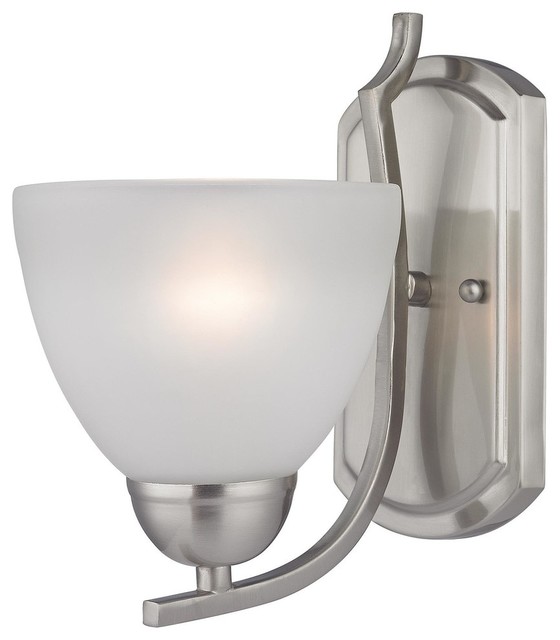 Brushed Nickel Wall Mount Lighting - Transitional - Wall Sconces - by EliteFixtures