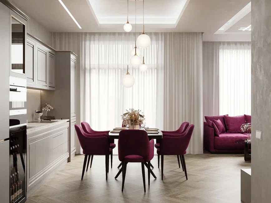 Ремонт квартиры 101 м2 для семьи из трех человек