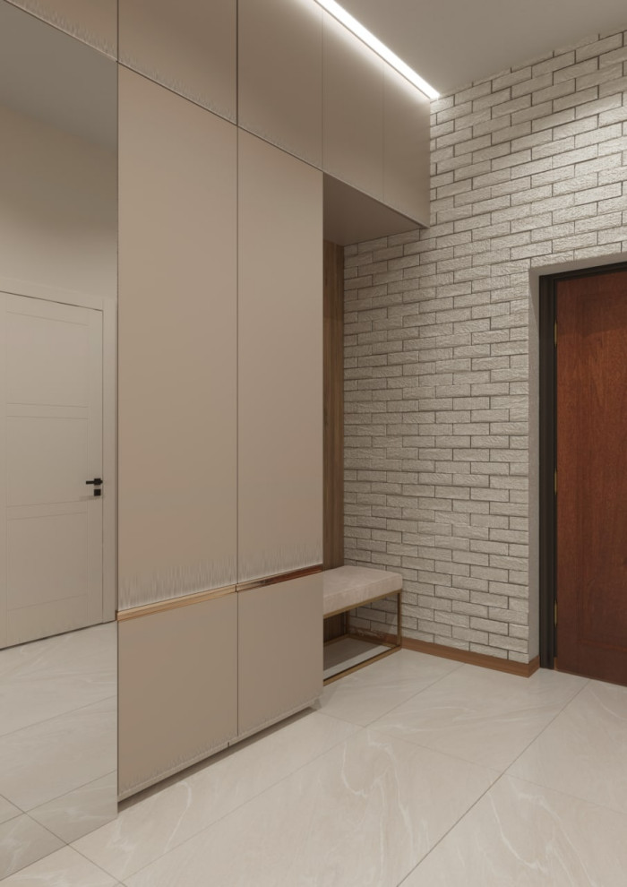 Apartment in a new house