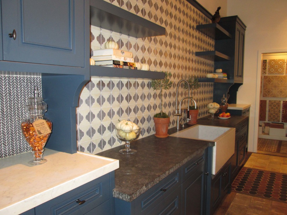 Inspiration for a transitional kitchen remodel in Orange County