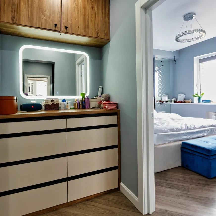 Двухуровневая квартира с видом на озеро Лахта