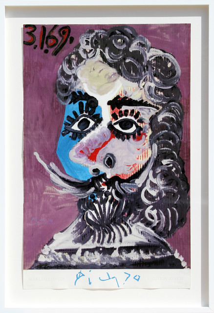 Pablo Picasso-Profile of a Woman-1969 Poster