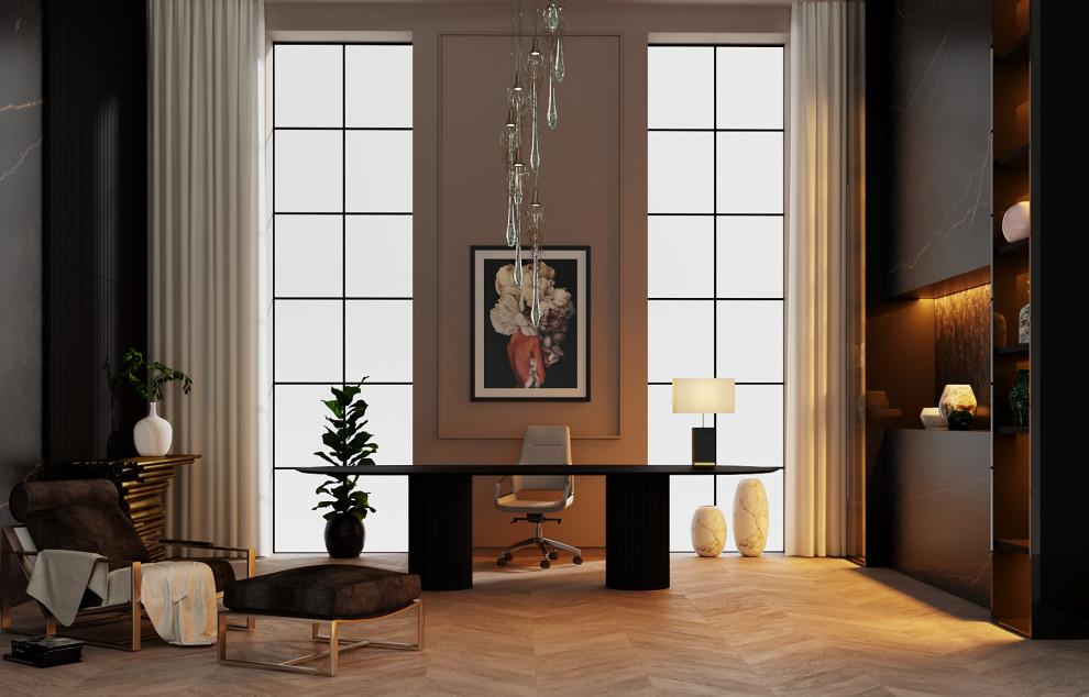 Дизайн интерьера кабинета психолога в загородном доме