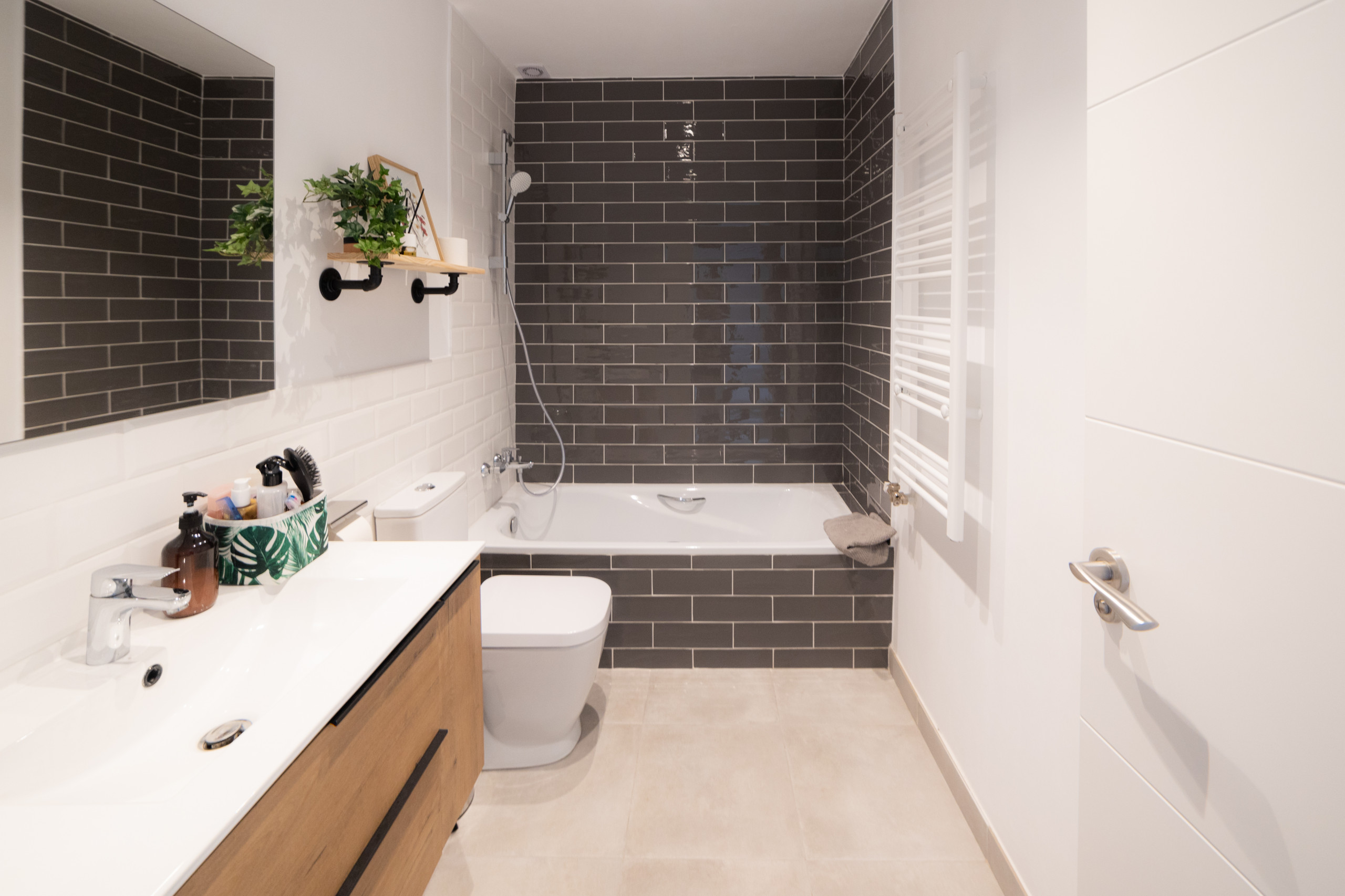 Baño con bañera