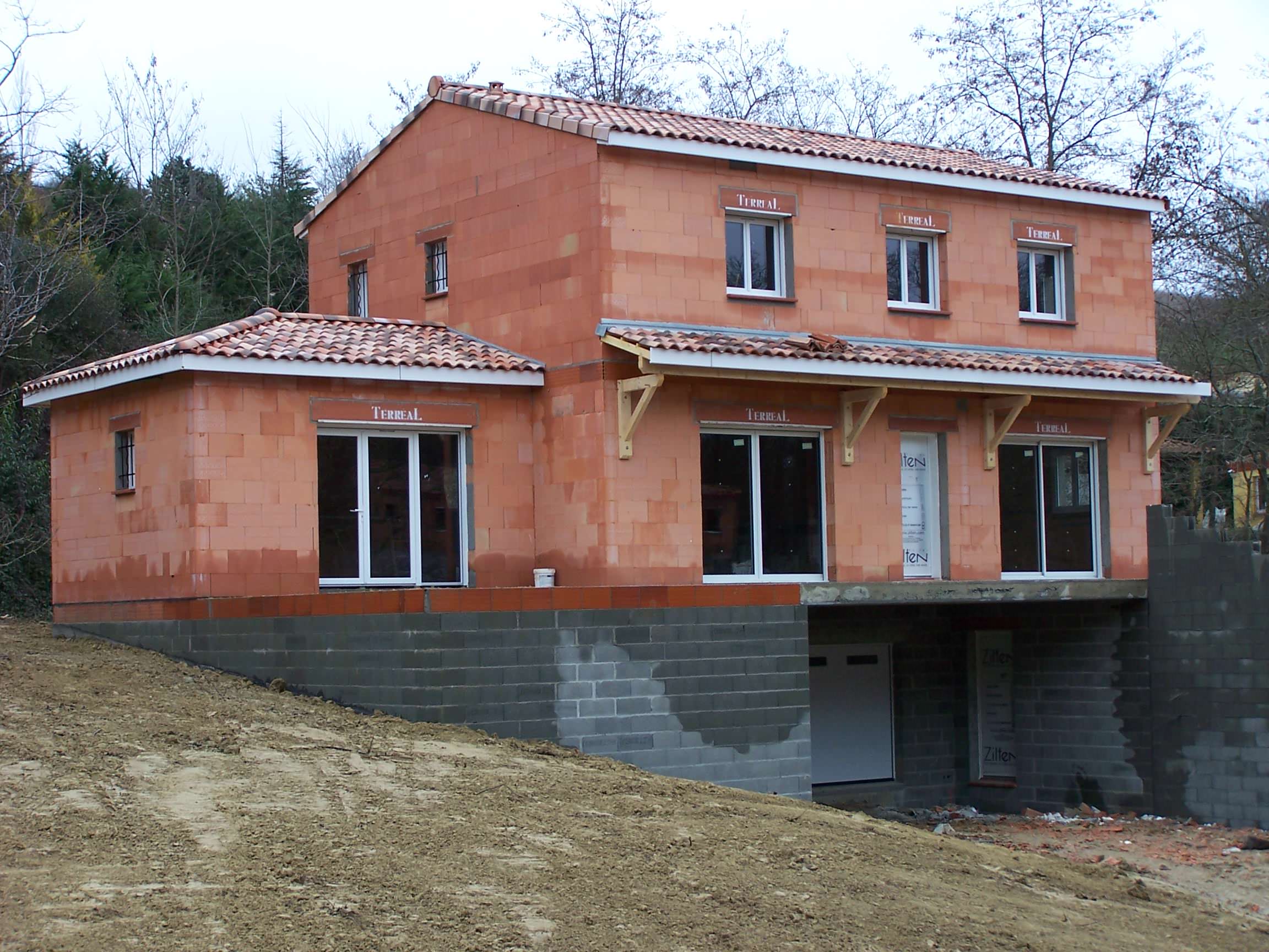Construction d'une maison à Mervilla