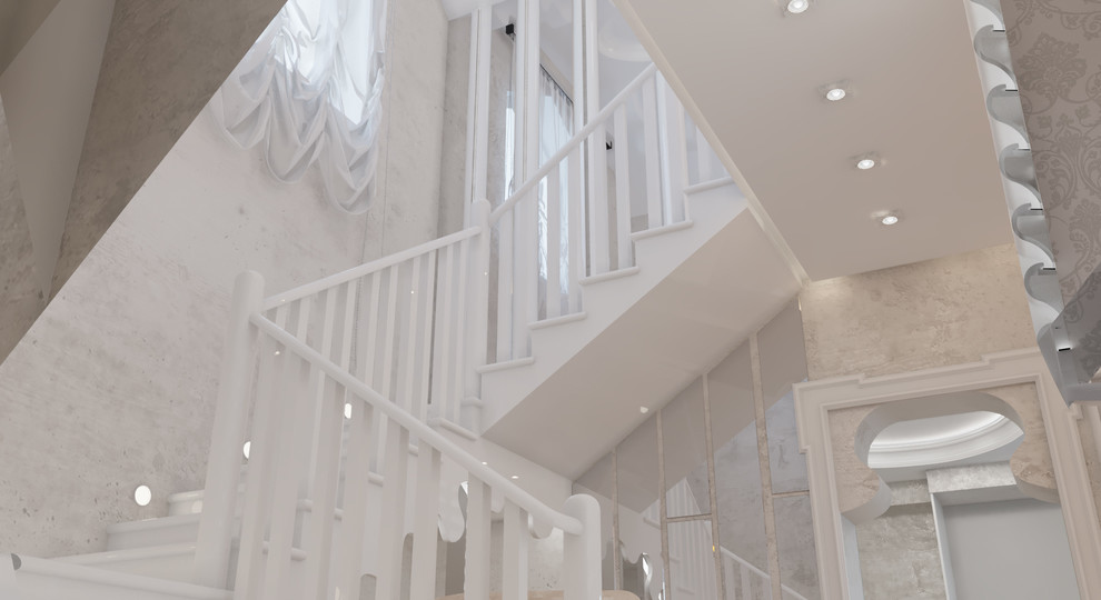 Дизайн-проект частого дома в стиле модерн