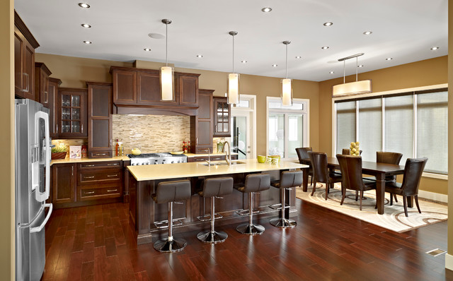 Transitional transitional-kitchen