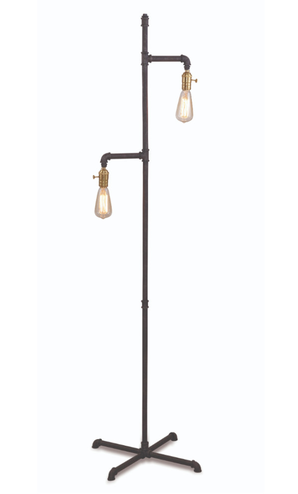 Floor lamp with no shades - what bulbs would work?