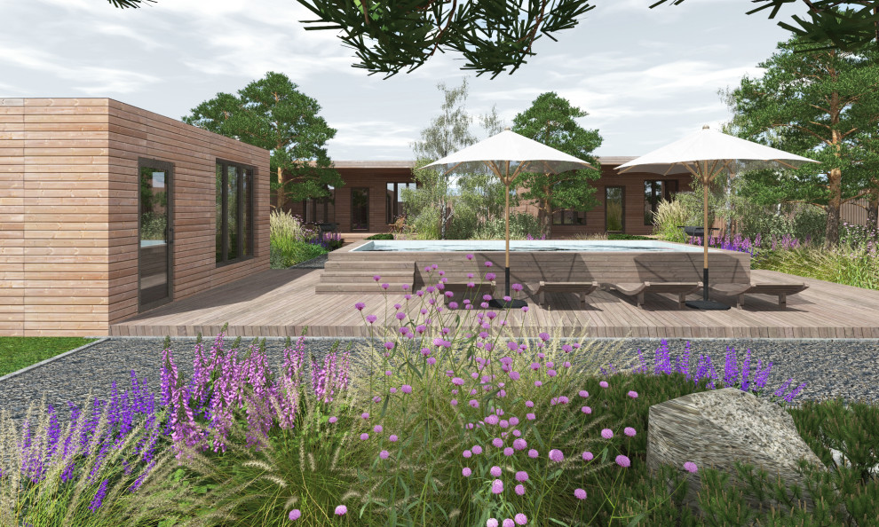 Вид на бассейн